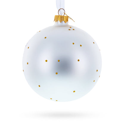 Belgium Landmarks and Symbols Glass Ball Christmas Ornament 4 Inches