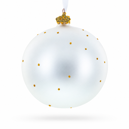 Greece Landmarks and Symbols Glass Ball Christmas Ornament 4 Inches