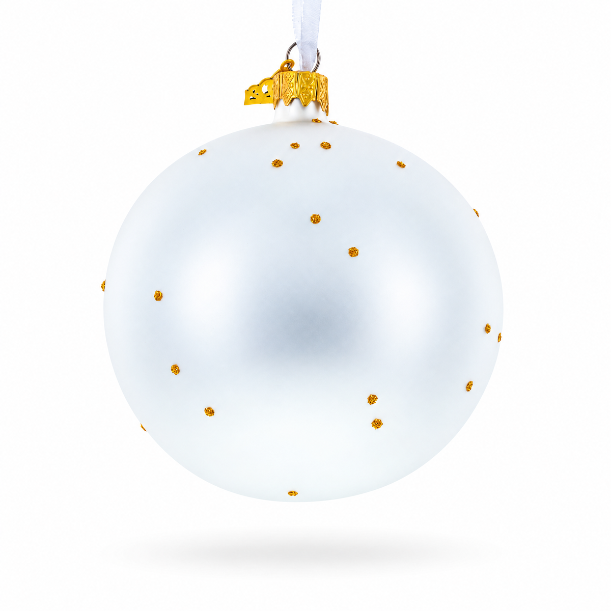 France Landmarks and Symbols Glass Ball Christmas Ornament 4 Inches