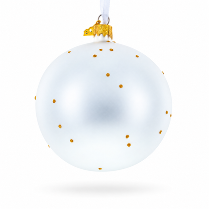 France Landmarks and Symbols Glass Ball Christmas Ornament 4 Inches