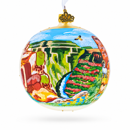 Grand Canyon, Arizona Glass Ball Christmas Ornament