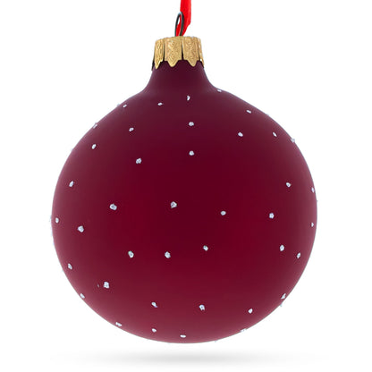 Happy Banker Glass Ball Christmas Ornament, 3.25 Inches