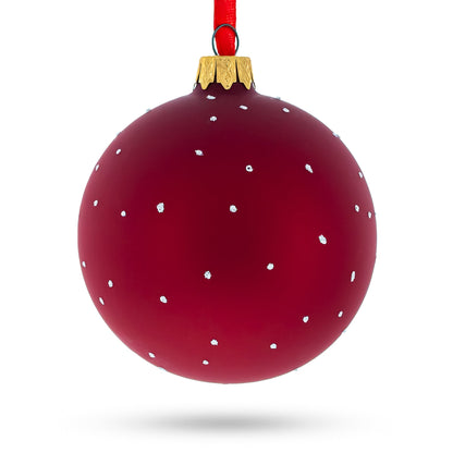Veterinarian Technician Glass Ball Christmas Ornament 3.25 Inches