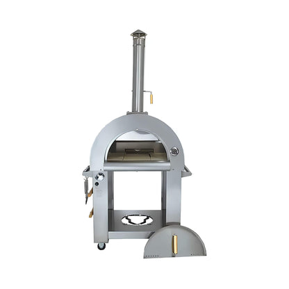 KoKoMo Grills Premium 32-Inch Stainless Steel Dual Fuel Gas Or Wood Fired Pizza Oven [KO-PIZZAOVEN] (SAK14753)