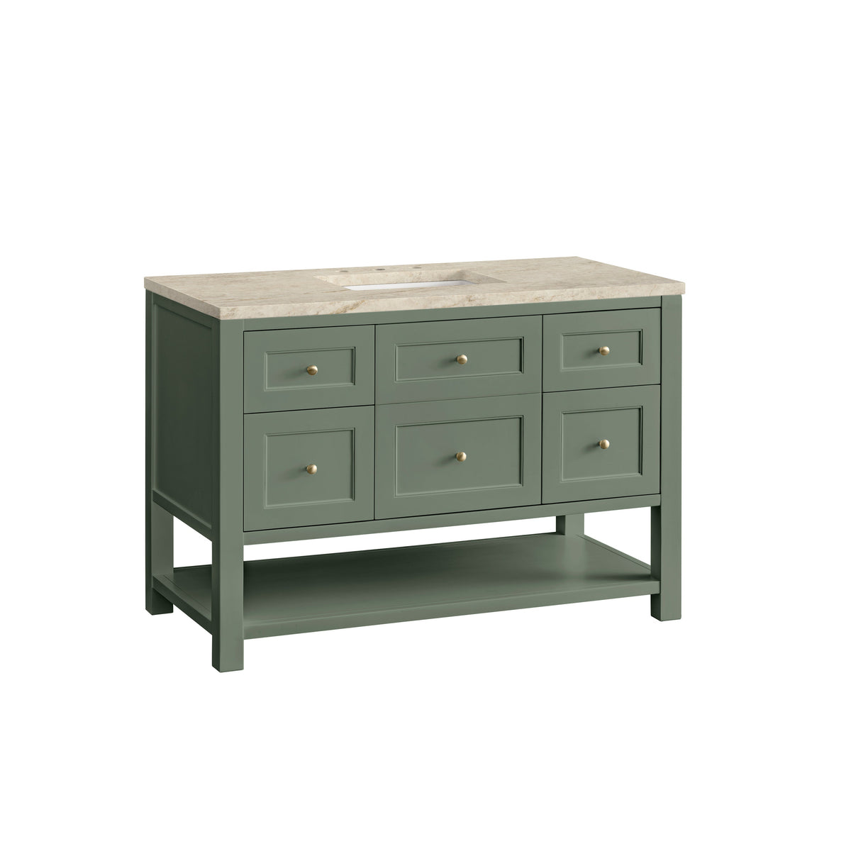 James Martin Breckenridge 48" Single Bathroom Vanity, Smokey Celadon