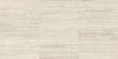Trail Vein Cut Pearl Travertine Look Porcelain Tiles 24x48