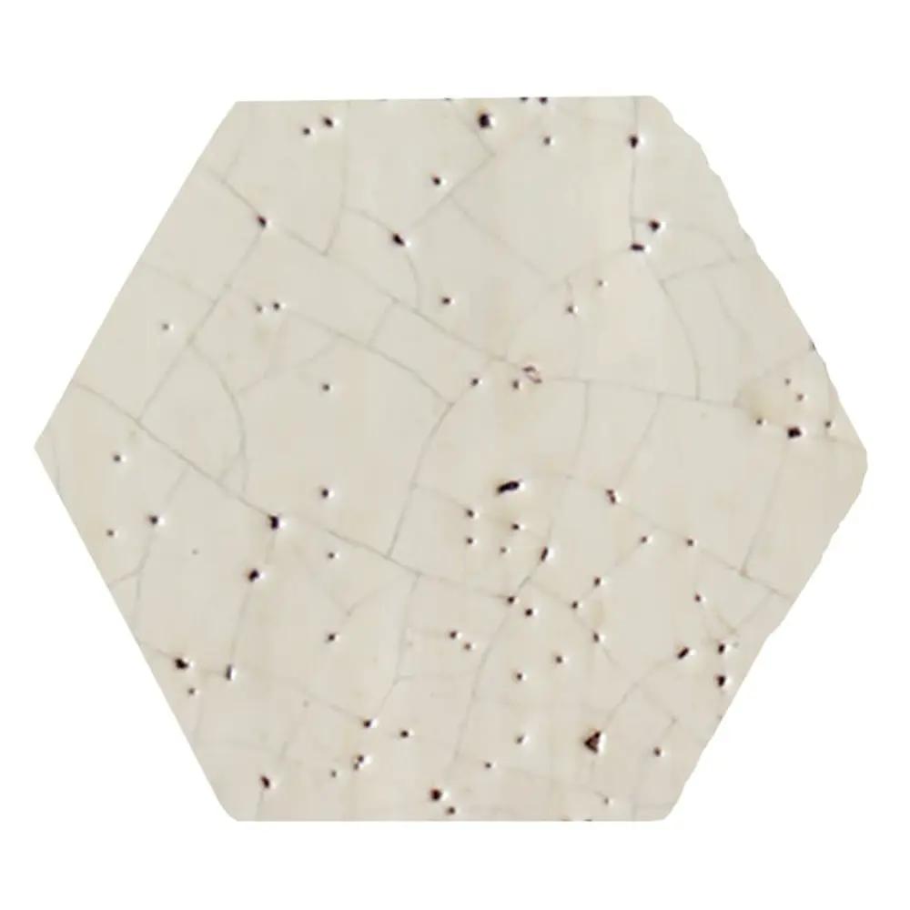 Acorn Glazed Hexagon Terracotta Tiles 6x6