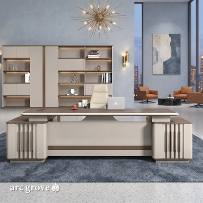 Lauder · Modern L-Shaped Executive Desk