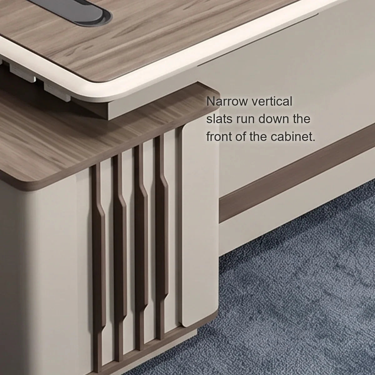 Lauder · Modern L-Shaped Executive Desk