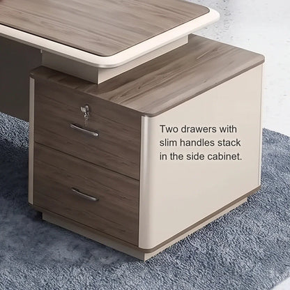 Lauder · Modern L-Shaped Executive Desk