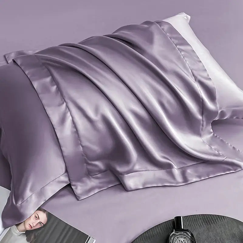 Lavender egyptian cotton pillowcase set bedroom bedding covers