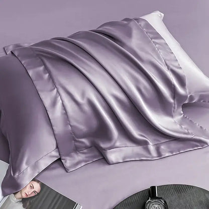 Lavender egyptian cotton pillowcase set bedroom bedding covers
