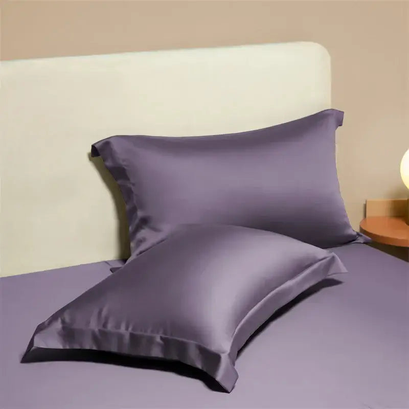Lavender egyptian cotton pillowcase set bedroom bedding covers
