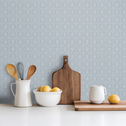 Wrenna Wallpaper by Quirky Paisley Designs