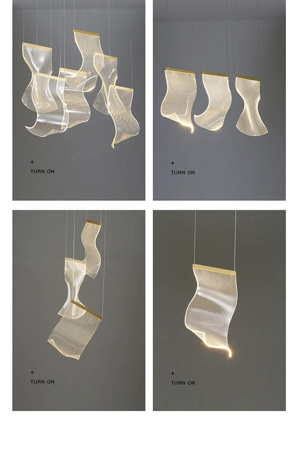 DecorBites™ LED Ceiling Chandelier for Modern Home