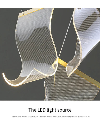 DecorBites™ LED Ceiling Chandelier for Modern Home