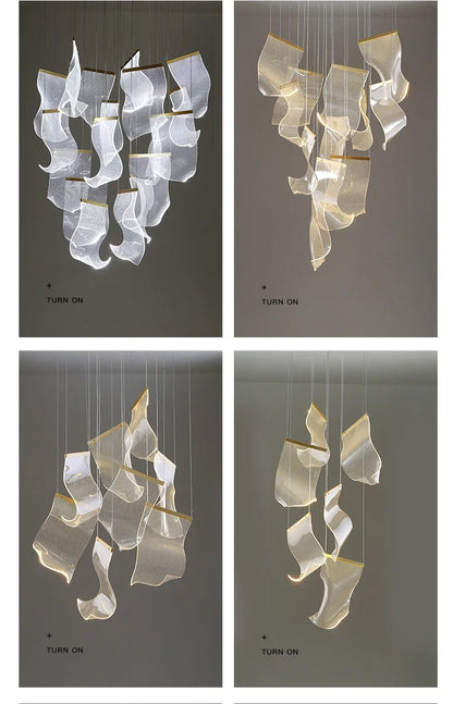 DecorBites™ LED Ceiling Chandelier for Modern Home