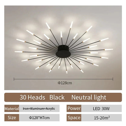 DecorBites™ LED Ceiling Chandelier Light Nordic Design