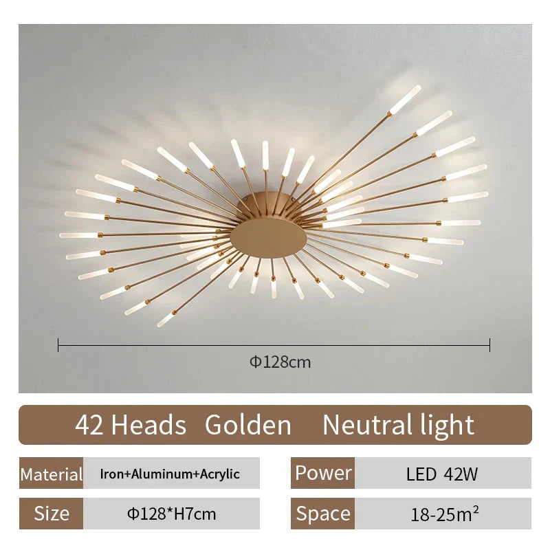 DecorBites™ LED Ceiling Chandelier Light Nordic Design