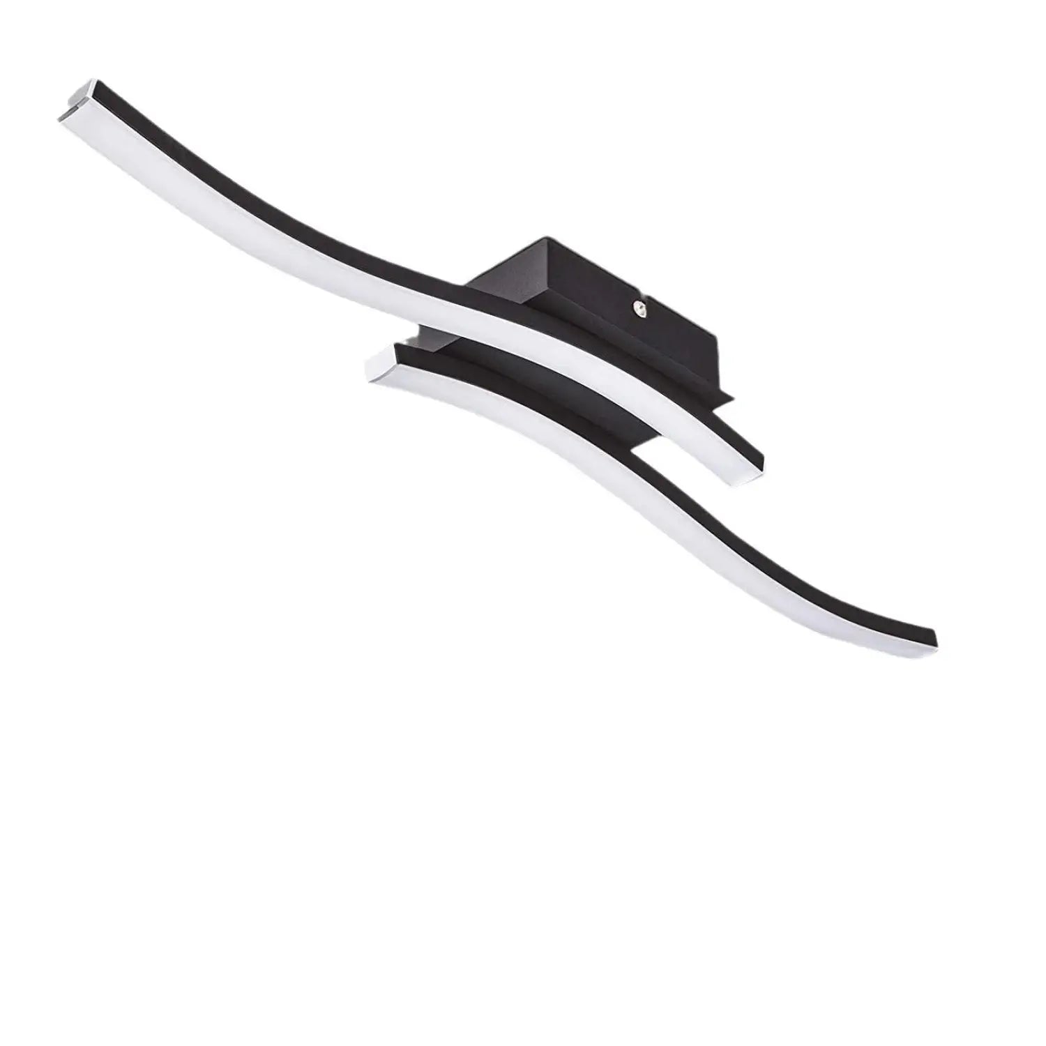 LED Ceiling Light Modern Wave Lamp for Living Room, Bedroom & Study