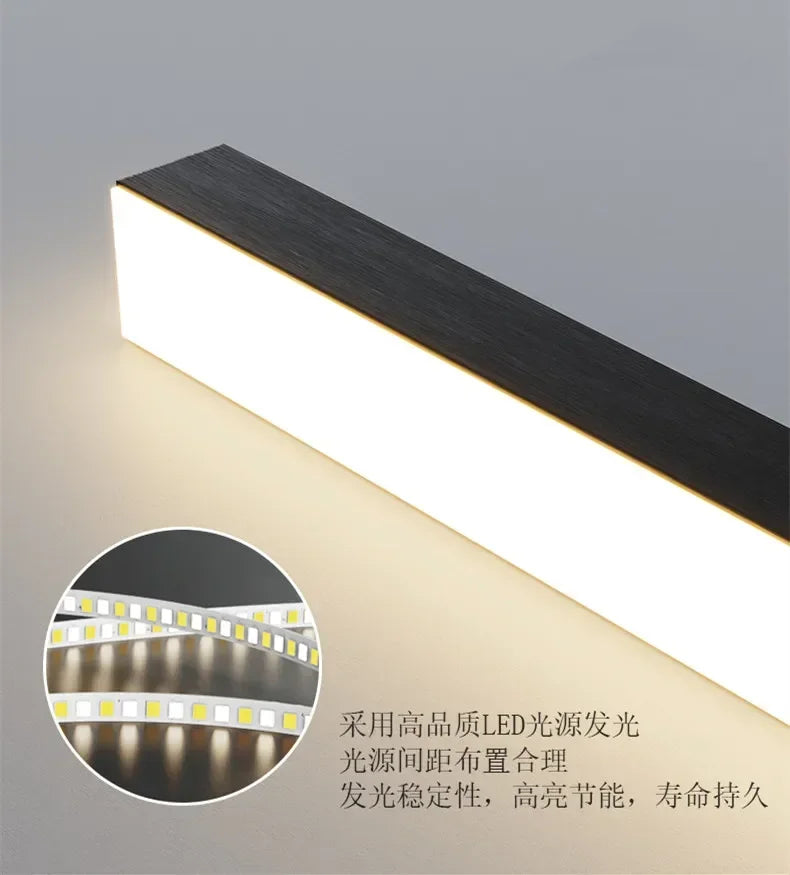 DecorBites™ LED Chandelier for Dining Room - Nordic Minimalist
