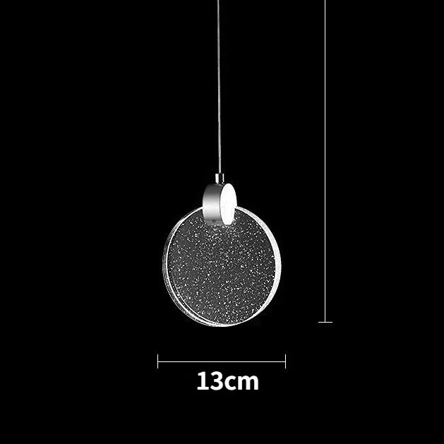 DecorBites™ LED Crystal Pendant Light for Bedroom and Bathroom