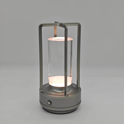 DecorBites™ LED crystal table lamp Plastic Rechargeable touch night lamp Bedroom Bedside table lamp Restaurant decorative lamp