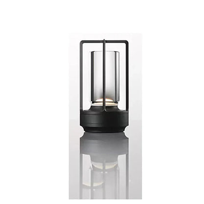 DecorBites™ LED crystal table lamp Plastic Rechargeable touch night lamp Bedroom Bedside table lamp Restaurant decorative lamp