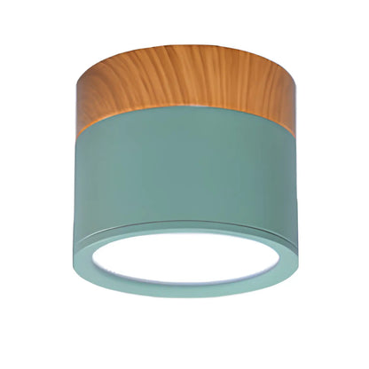 LED Downlight Dimmable – Nordic Wood Modern Ceiling Light Spotlight