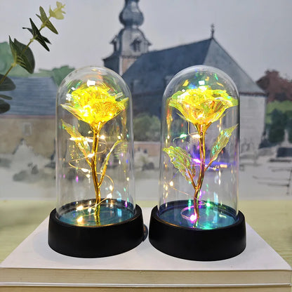 DecorBites™ LED Eternal Rose Light for Valentine's Day and Weddings