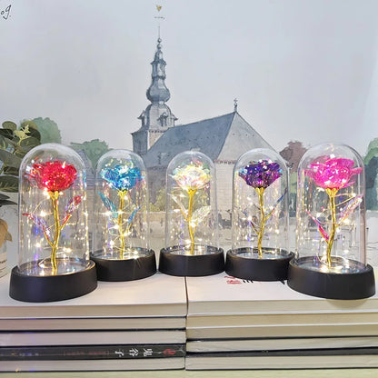 DecorBites™ LED Eternal Rose Light for Valentine's Day and Weddings