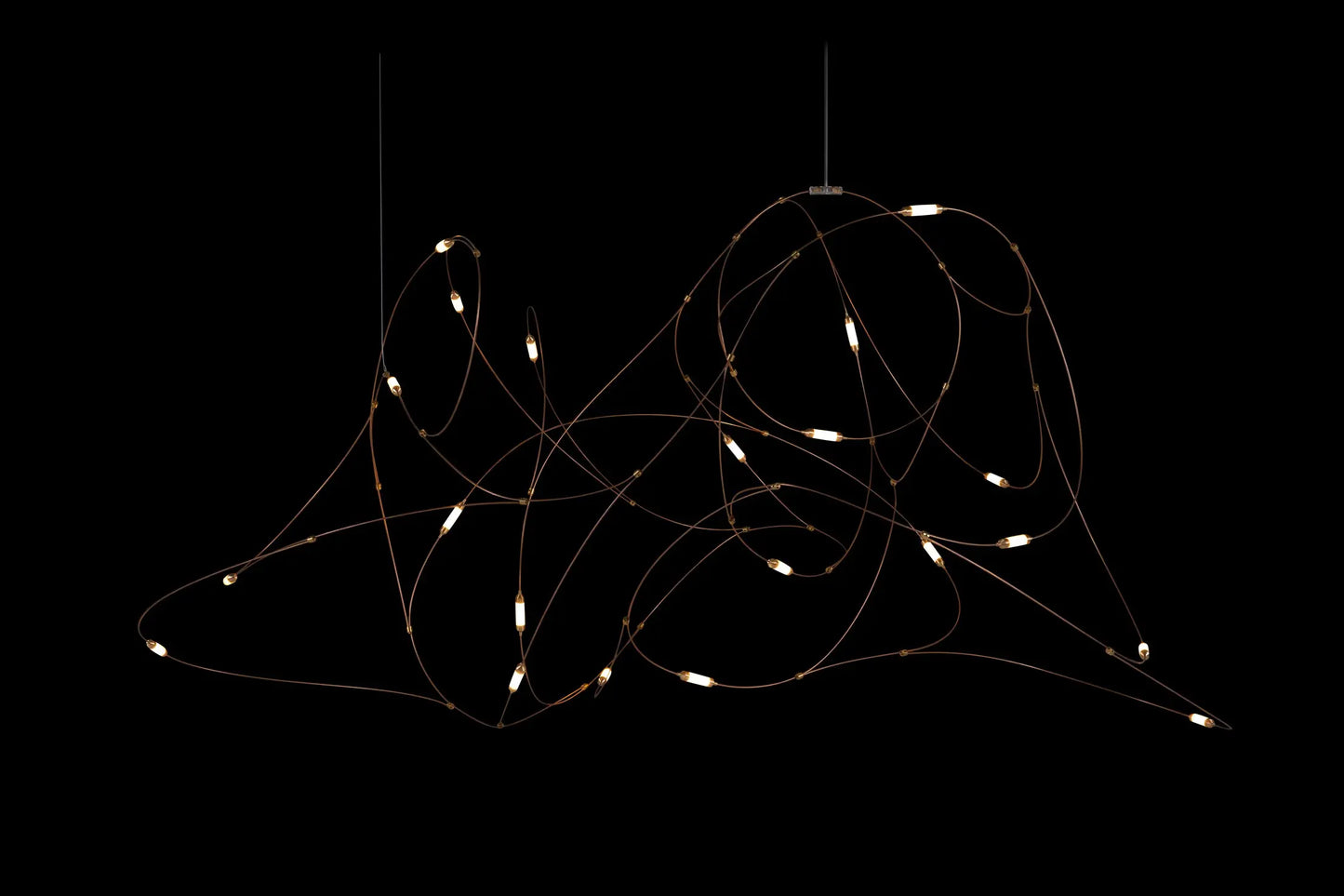 DecorBites™ LED Firefly Chandelier for Hotel and Kitchen