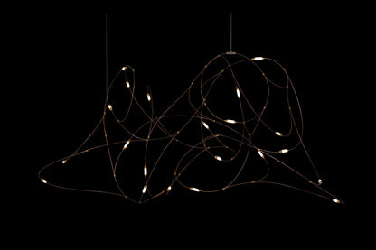 DecorBites™ LED Firefly Chandelier for Hotel and Kitchen