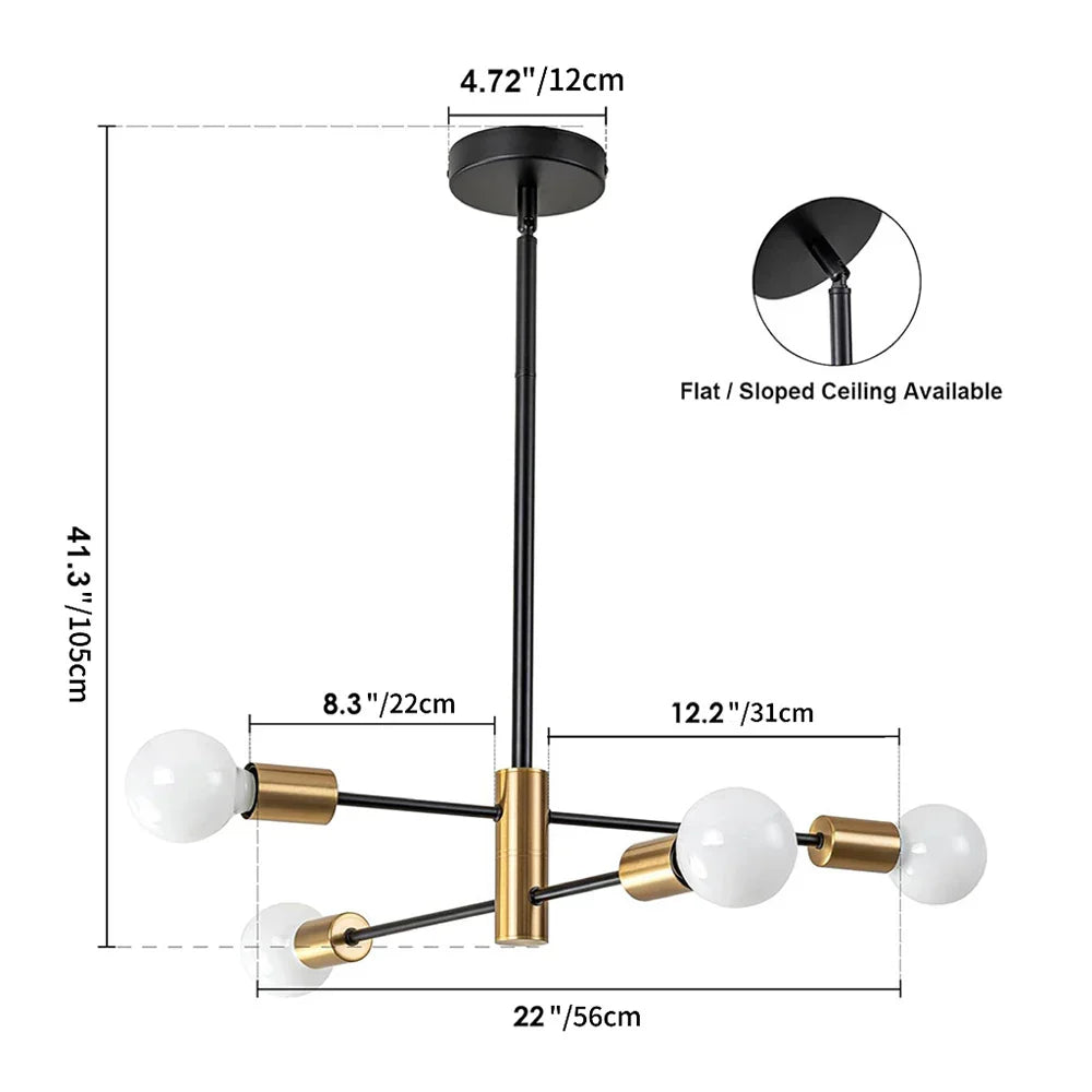 DecorBites™ LED Magic Bean Chandelier for Indoor Lighting