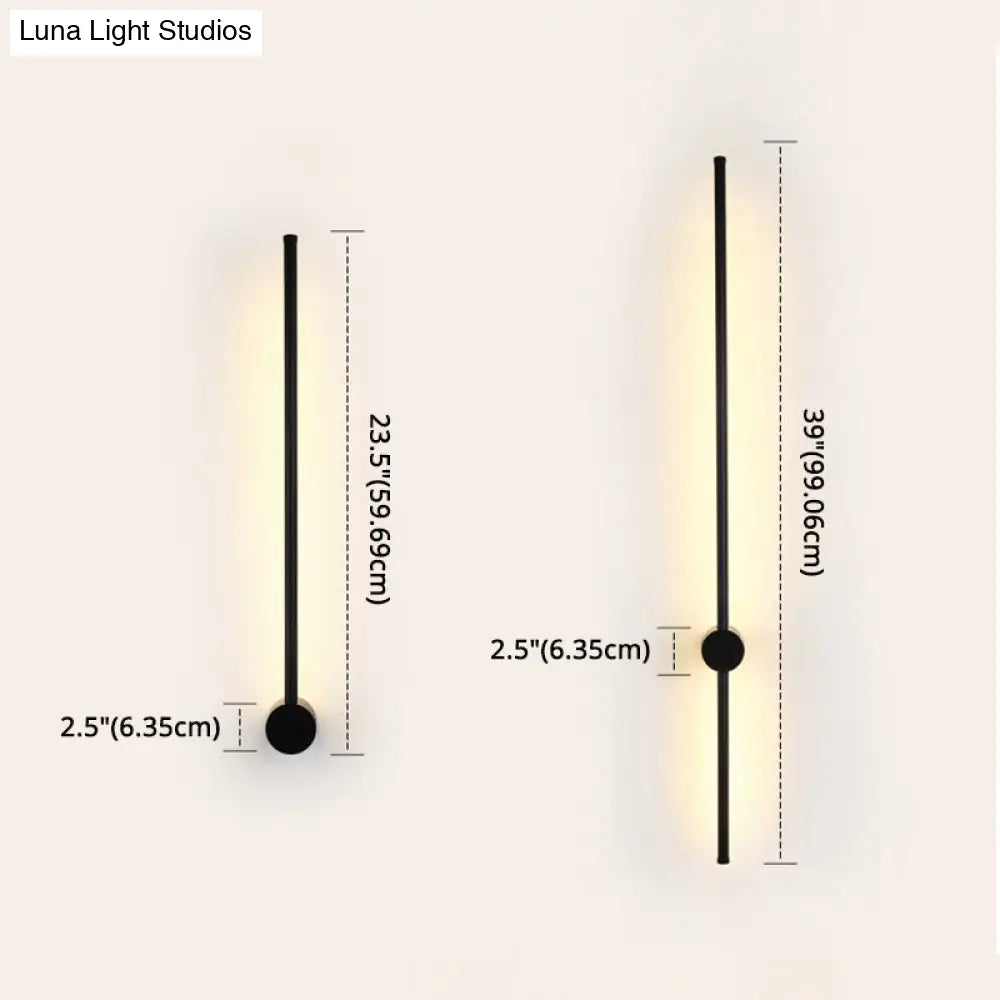 DecorBites™ LED Metal Wall Sconce - Modern Minimalist Indoor Lighting