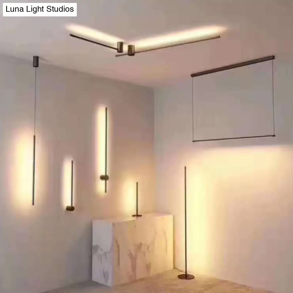 DecorBites™ LED Metal Wall Sconce - Modern Minimalist Indoor Lighting
