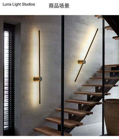 DecorBites™ LED Metal Wall Sconce - Modern Minimalist Indoor Lighting