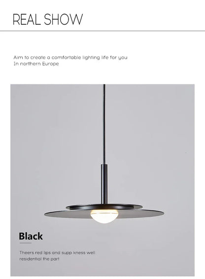 DecorBites™ LED Nordic Flying Saucer Chandelier - Modern Decor