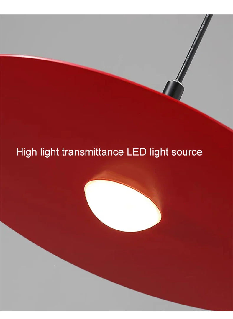 DecorBites™ LED Nordic Flying Saucer Chandelier - Modern Decor