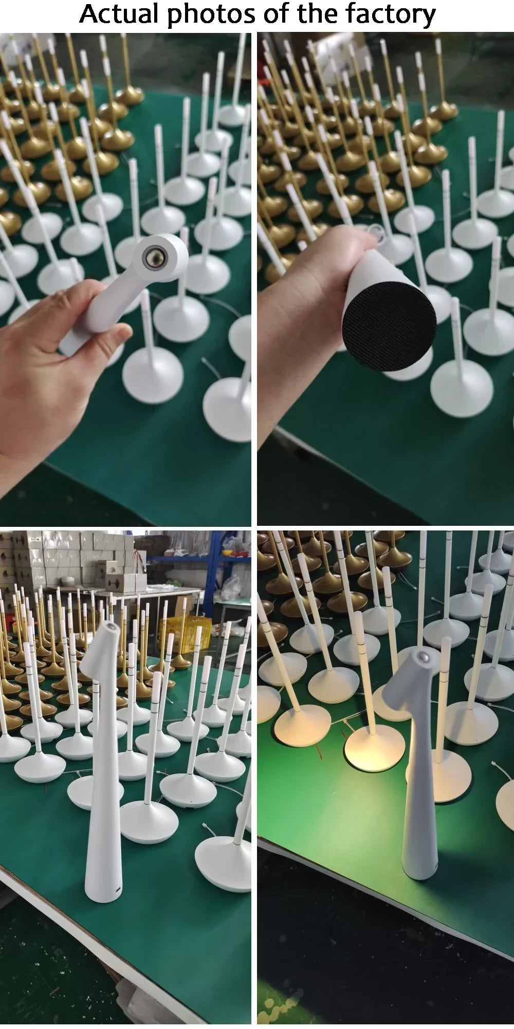 DecorBites™ LED Rechargeable Desk Lamp Creative Living Room Study Lamp Top Touch Dimming Atmosphere Desktop Decoration Table Lamp