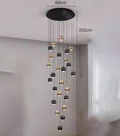 DecorBites™ LED Ring Pendant Light for Modern Home Decor