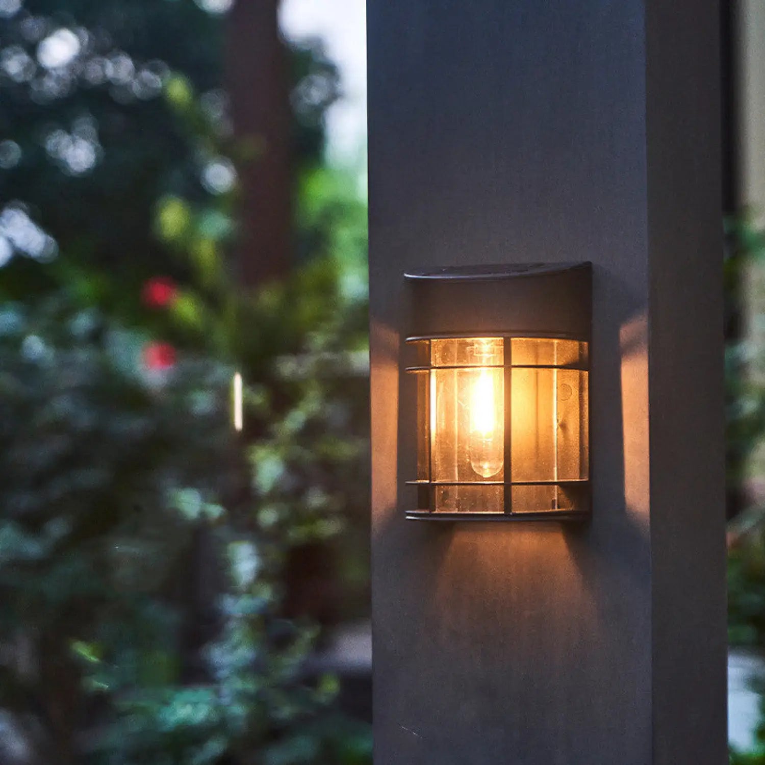 LED Solar Outdoor Wall Light for Patio, Balcony & Garden