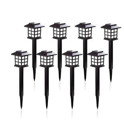 LED Solar Pathway Lights - Waterproof Outdoor Garden & Walkway Decor