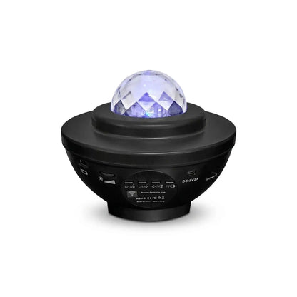 LED Star Projector Night Light with USB Control and Music Player