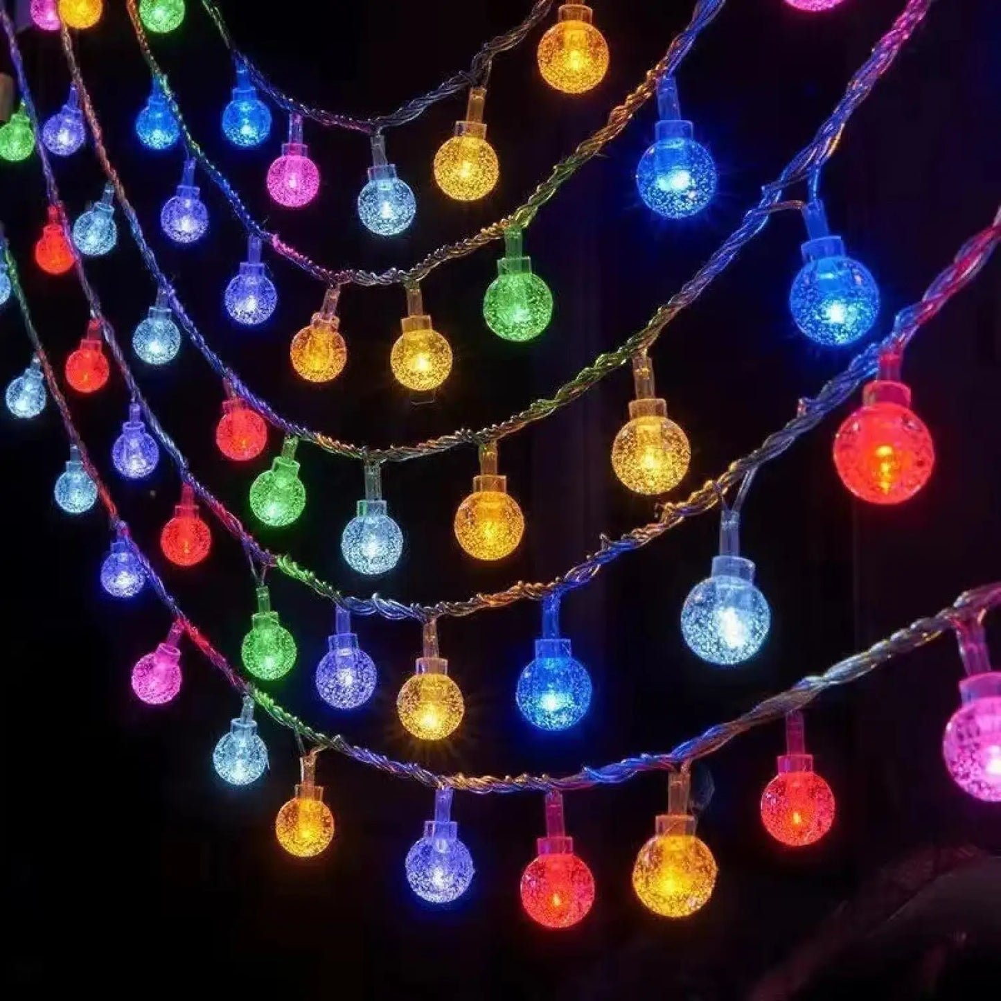 LED String Lights for Outdoor Camping Ambience and Cozy Atmosphere