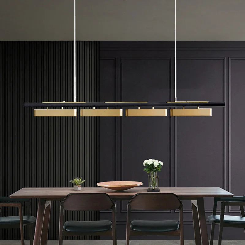 DecorBites™ LED Strip Pendant Lights for Modern Home Dining