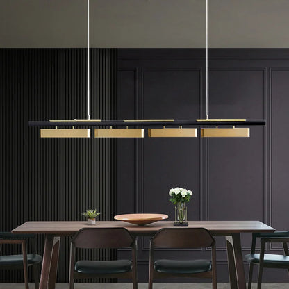DecorBites™ LED Strip Pendant Lights for Modern Home Dining