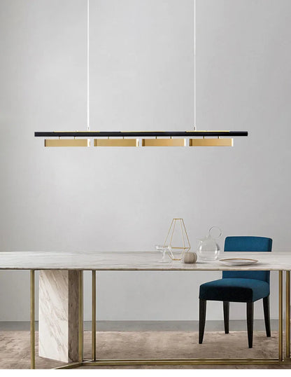 DecorBites™ LED Strip Pendant Lights for Modern Home Dining