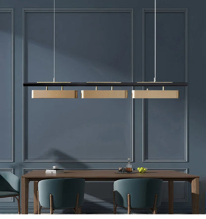 DecorBites™ LED Strip Pendant Lights for Modern Home Dining