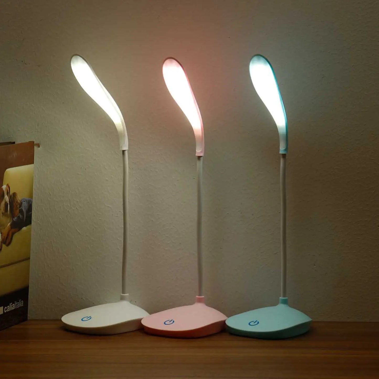 LED Table Lamp for Office Desk or Nightstand with Touch Control Light